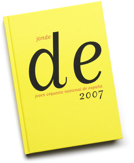 portada libro JONDE '07